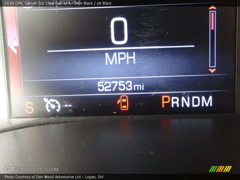 Onyx Black / Jet Black 2016 GMC Canyon SLE Crew Cab 4x4