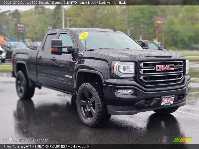 Front 3/4 View of 2016 Sierra 1500 Elevation Double Cab 4WD