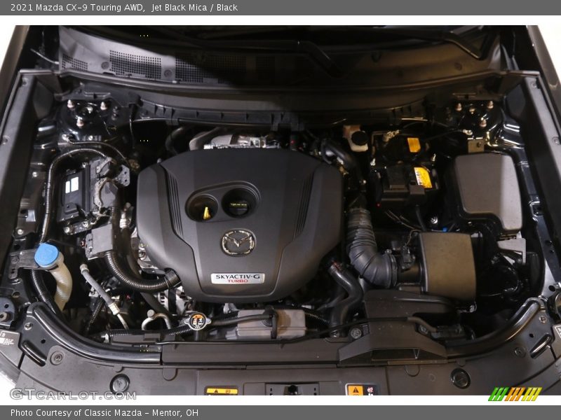 Jet Black Mica / Black 2021 Mazda CX-9 Touring AWD