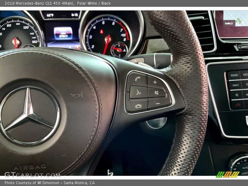 Polar White / Black 2019 Mercedes-Benz GLS 450 4Matic