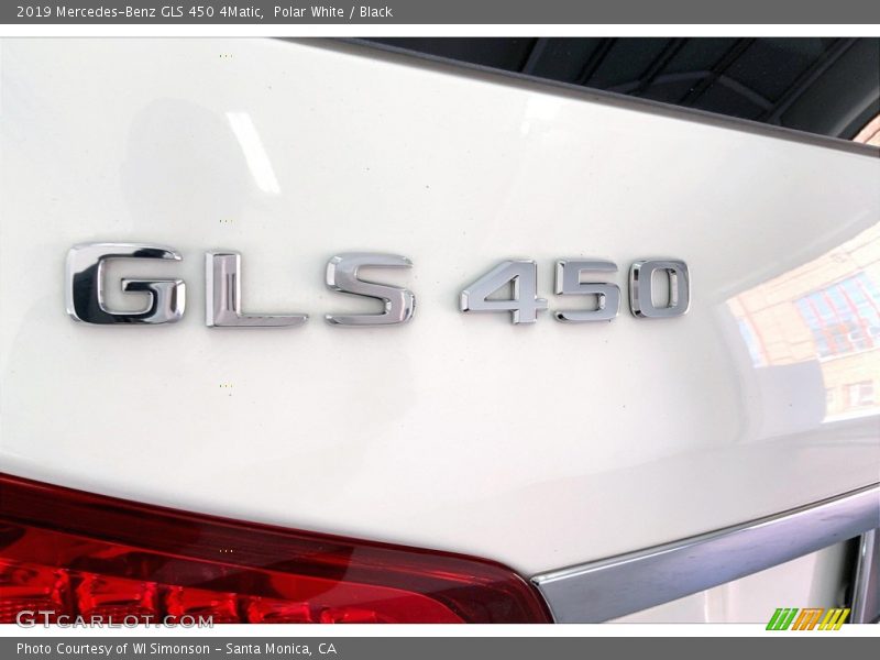 Polar White / Black 2019 Mercedes-Benz GLS 450 4Matic