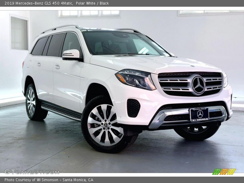 Polar White / Black 2019 Mercedes-Benz GLS 450 4Matic