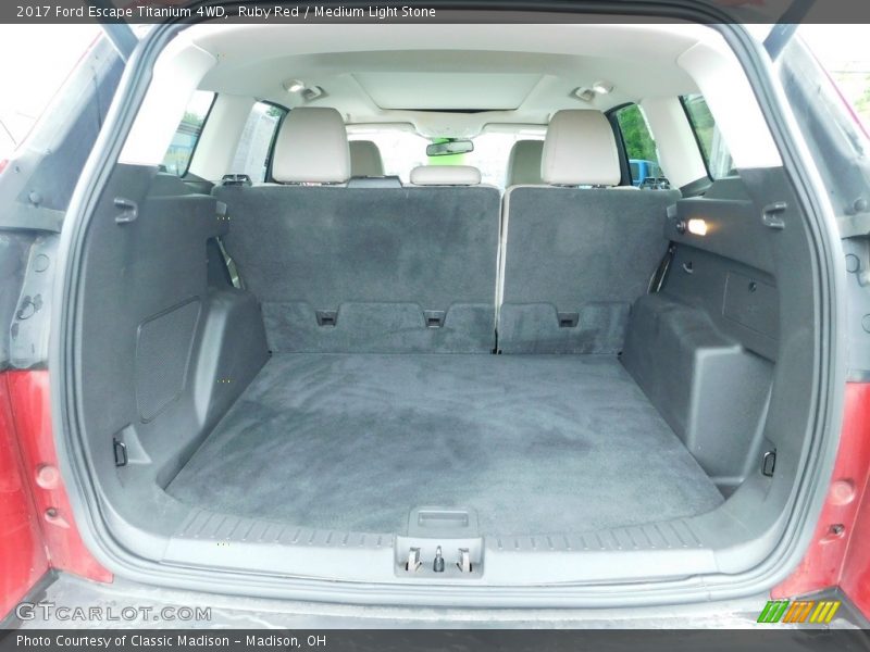 Ruby Red / Medium Light Stone 2017 Ford Escape Titanium 4WD