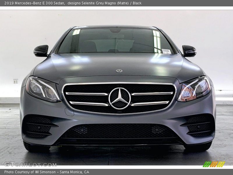 designo Selenite Grey Magno (Matte) / Black 2019 Mercedes-Benz E 300 Sedan