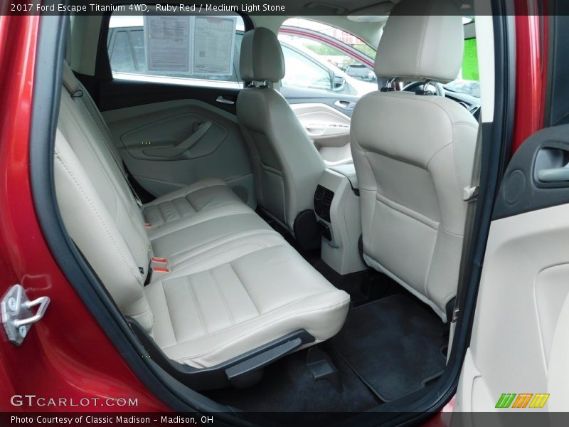 Ruby Red / Medium Light Stone 2017 Ford Escape Titanium 4WD