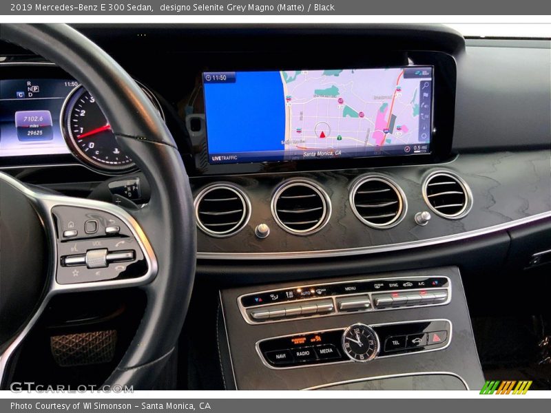 designo Selenite Grey Magno (Matte) / Black 2019 Mercedes-Benz E 300 Sedan