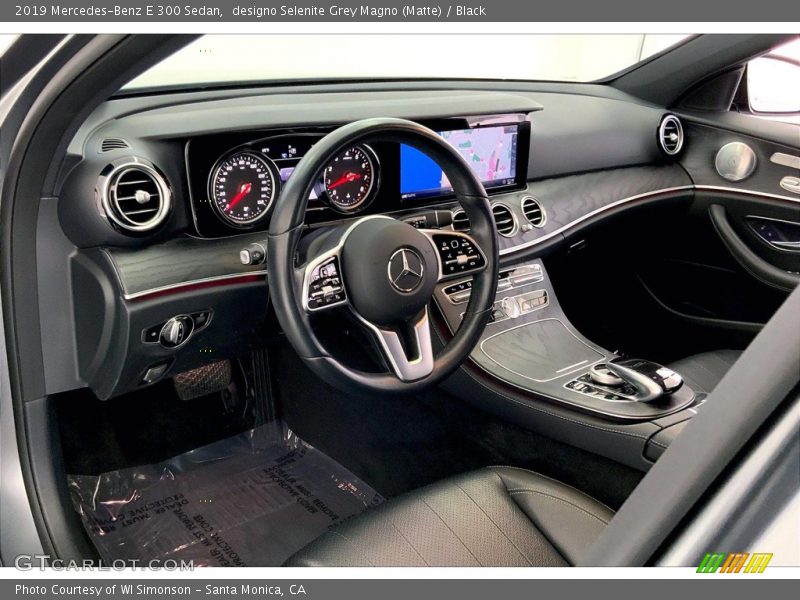 designo Selenite Grey Magno (Matte) / Black 2019 Mercedes-Benz E 300 Sedan