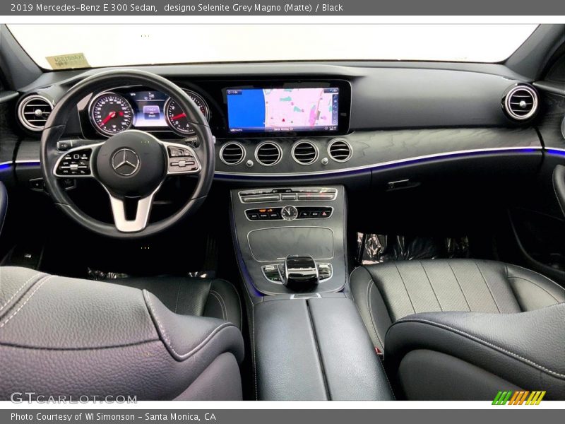 designo Selenite Grey Magno (Matte) / Black 2019 Mercedes-Benz E 300 Sedan