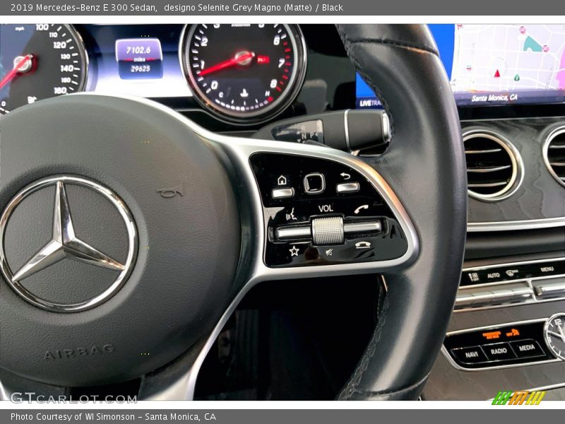 designo Selenite Grey Magno (Matte) / Black 2019 Mercedes-Benz E 300 Sedan