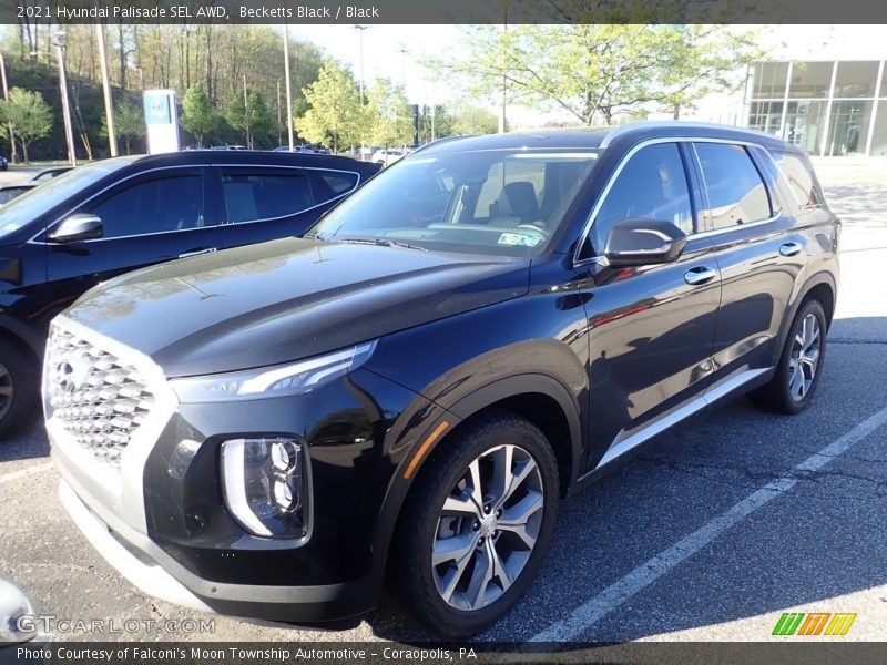Becketts Black / Black 2021 Hyundai Palisade SEL AWD