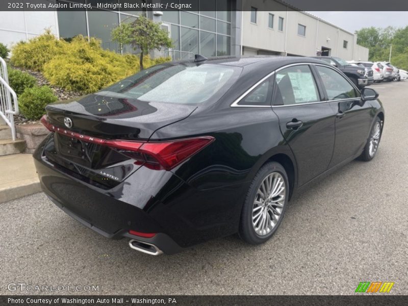 Midnight Black Metallic / Cognac 2022 Toyota Avalon Limited