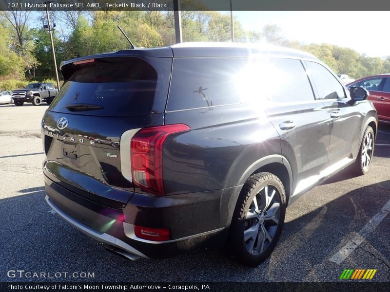 Becketts Black / Black 2021 Hyundai Palisade SEL AWD