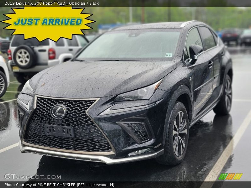 Obsidian / Black 2019 Lexus NX 300 F Sport AWD