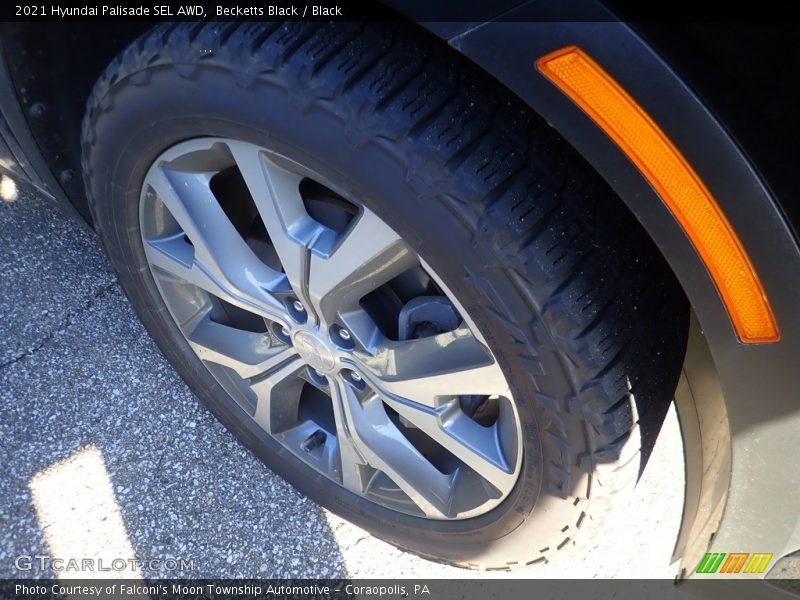 Becketts Black / Black 2021 Hyundai Palisade SEL AWD