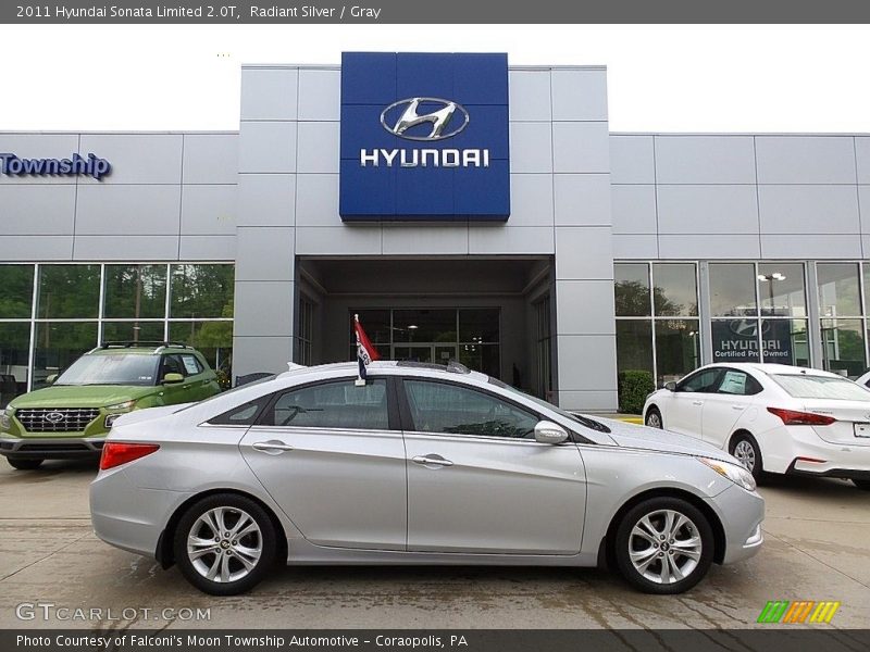 Radiant Silver / Gray 2011 Hyundai Sonata Limited 2.0T