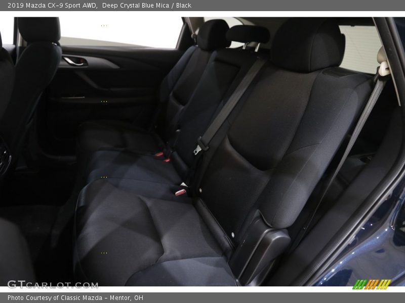 Deep Crystal Blue Mica / Black 2019 Mazda CX-9 Sport AWD