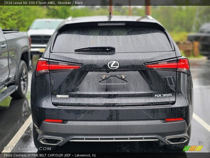 Obsidian / Black 2019 Lexus NX 300 F Sport AWD