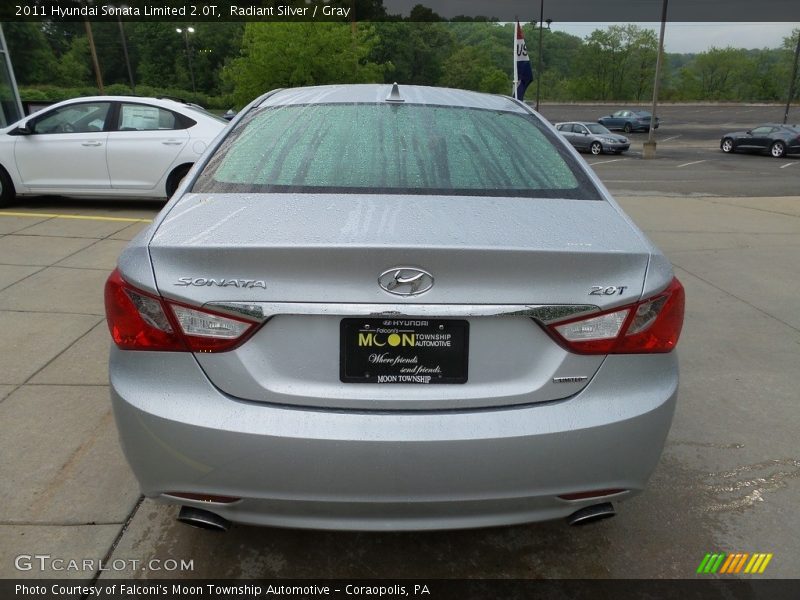 Radiant Silver / Gray 2011 Hyundai Sonata Limited 2.0T
