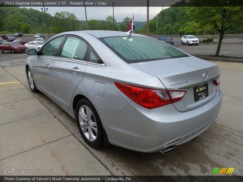 Radiant Silver / Gray 2011 Hyundai Sonata Limited 2.0T