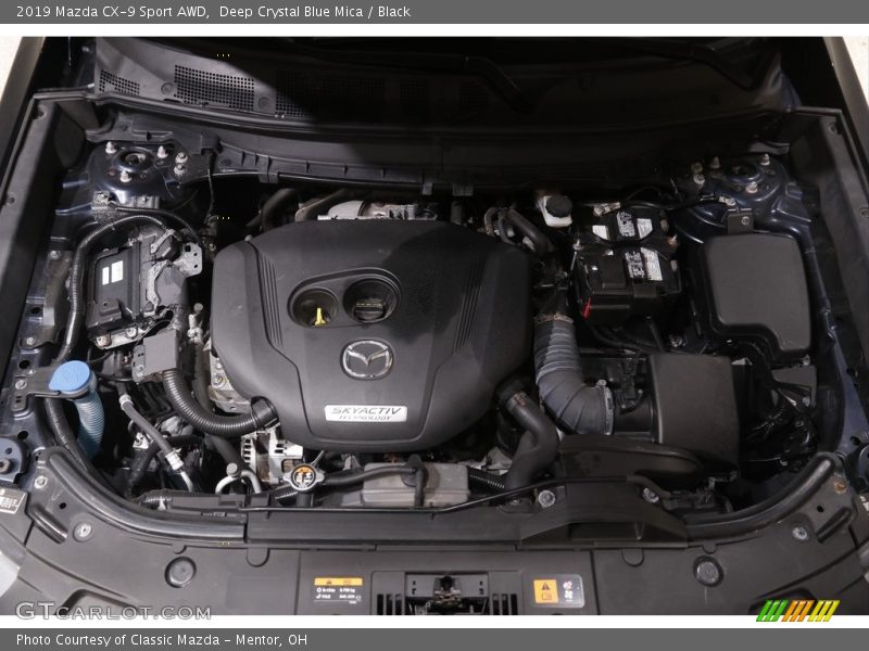  2019 CX-9 Sport AWD Engine - 2.5 Liter DI DOHC 16-Valve VVT SKYACVTIV-G 4 Cylinder