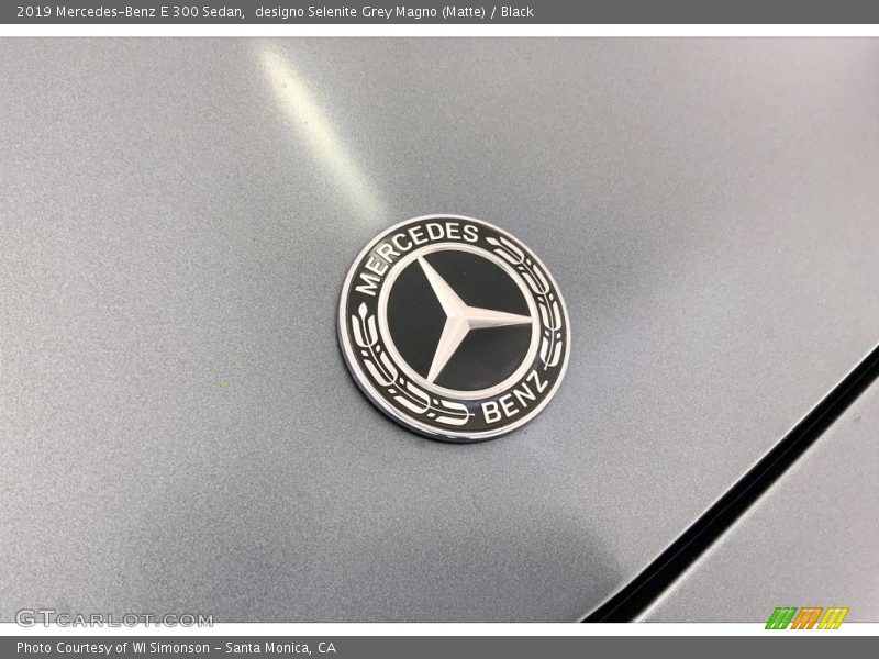 designo Selenite Grey Magno (Matte) / Black 2019 Mercedes-Benz E 300 Sedan