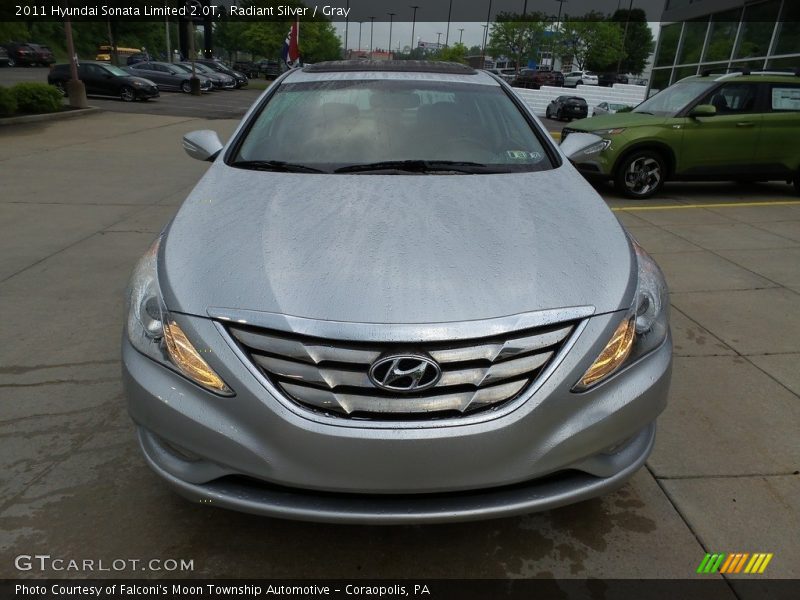 Radiant Silver / Gray 2011 Hyundai Sonata Limited 2.0T