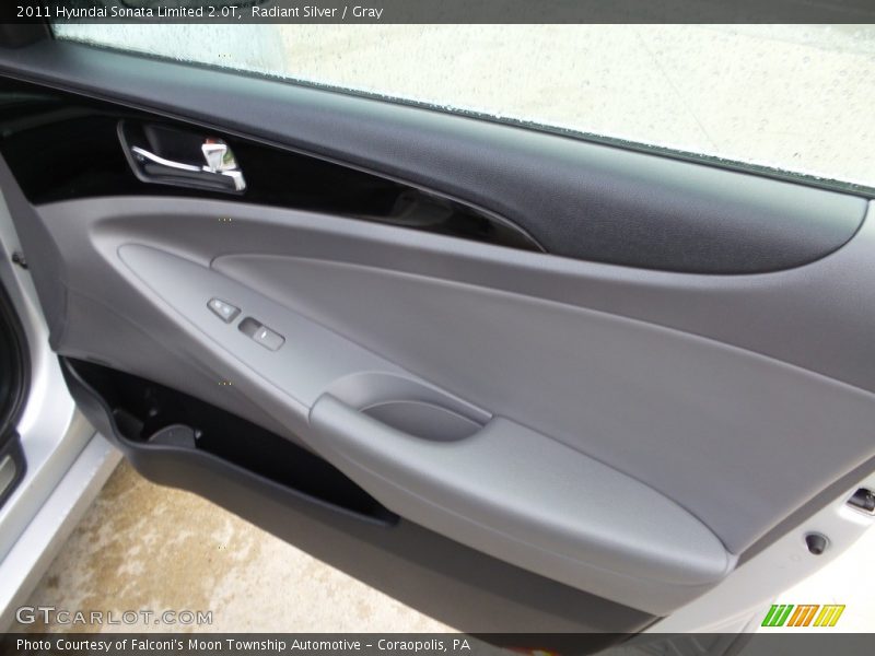 Radiant Silver / Gray 2011 Hyundai Sonata Limited 2.0T