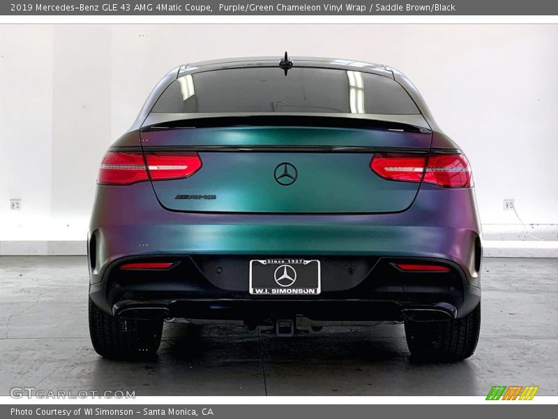  2019 GLE 43 AMG 4Matic Coupe Purple/Green Chameleon Vinyl Wrap