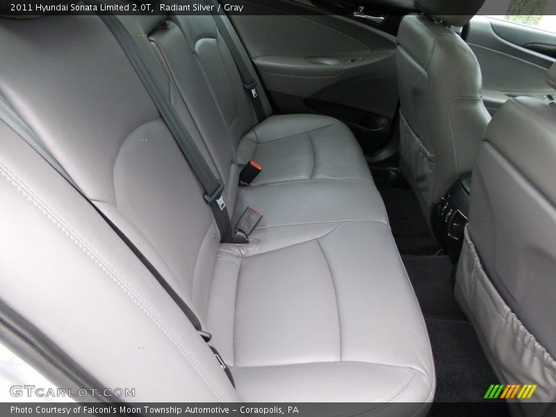 Radiant Silver / Gray 2011 Hyundai Sonata Limited 2.0T