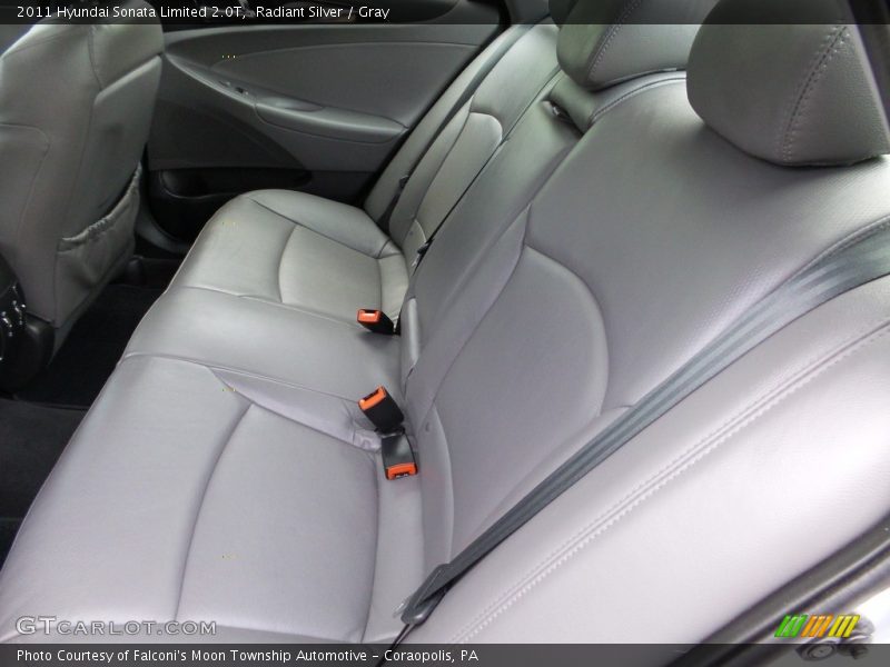 Radiant Silver / Gray 2011 Hyundai Sonata Limited 2.0T
