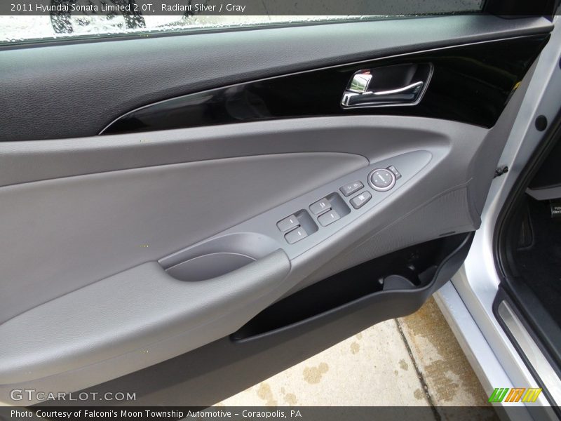 Radiant Silver / Gray 2011 Hyundai Sonata Limited 2.0T