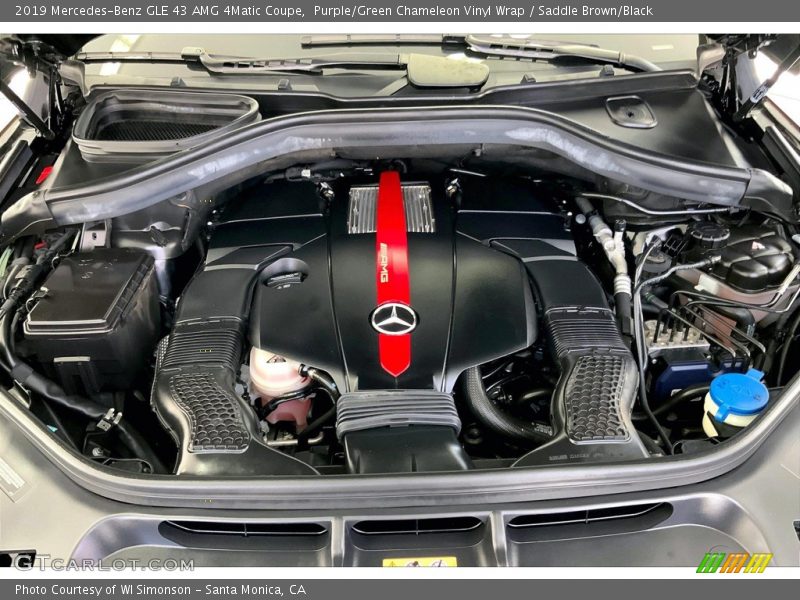  2019 GLE 43 AMG 4Matic Coupe Engine - 3.0 Liter AMG DI biturbo DOHC 24-Valve VVT V6