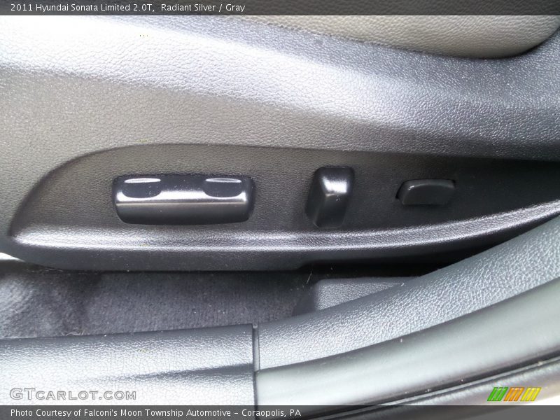 Radiant Silver / Gray 2011 Hyundai Sonata Limited 2.0T