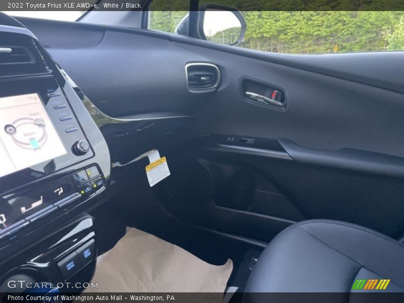 White / Black 2022 Toyota Prius XLE AWD-e