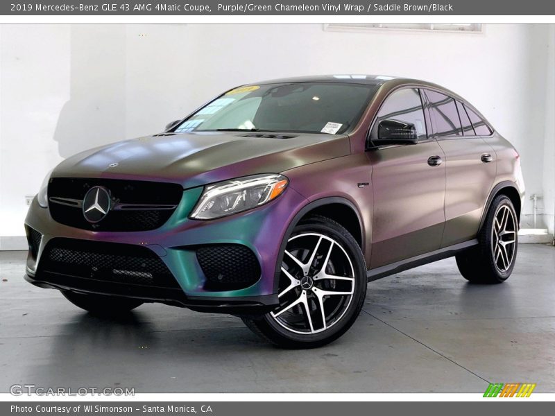 Front 3/4 View of 2019 GLE 43 AMG 4Matic Coupe