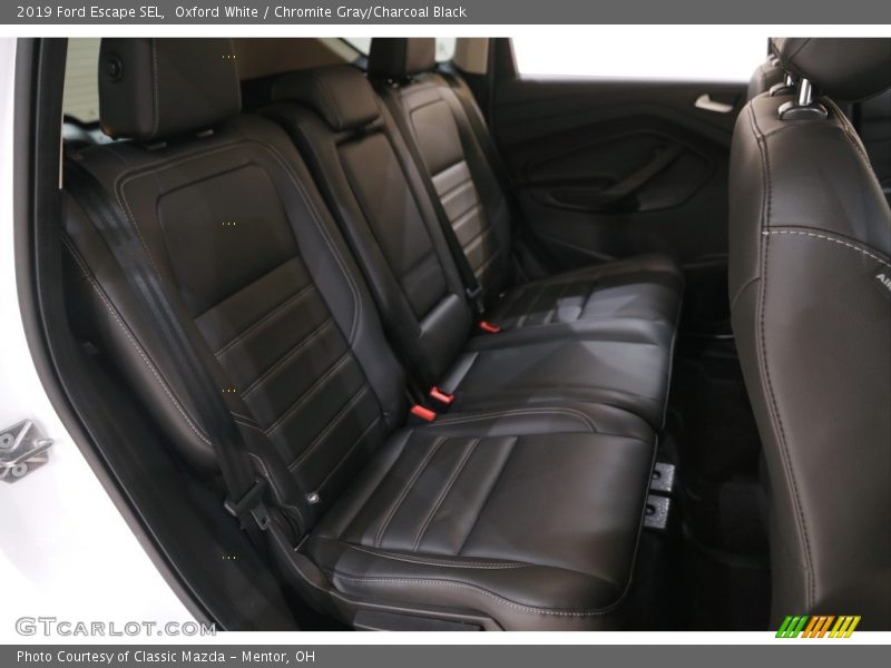 Oxford White / Chromite Gray/Charcoal Black 2019 Ford Escape SEL