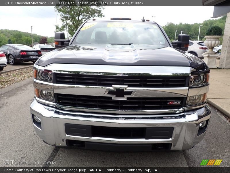 Black / Dark Ash/Jet Black 2016 Chevrolet Silverado 3500HD LT Regular Cab 4x4
