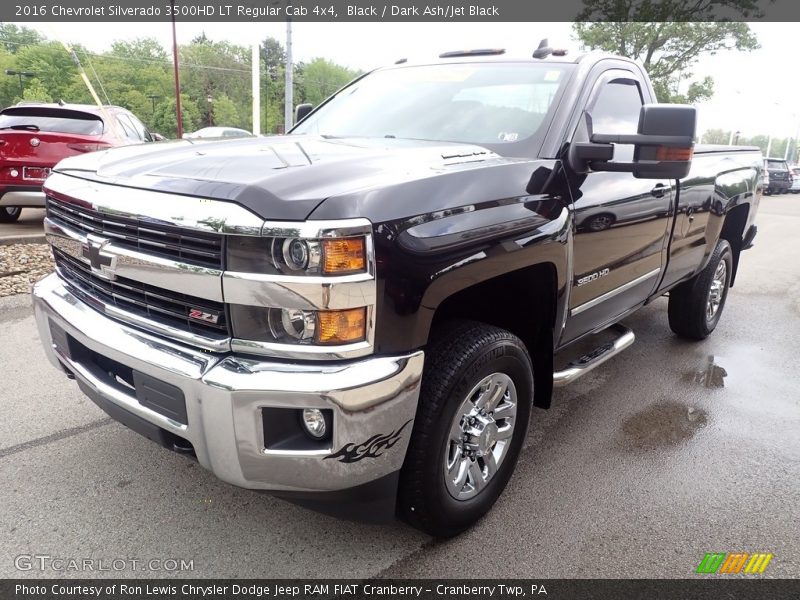Black / Dark Ash/Jet Black 2016 Chevrolet Silverado 3500HD LT Regular Cab 4x4