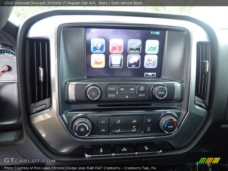 Black / Dark Ash/Jet Black 2016 Chevrolet Silverado 3500HD LT Regular Cab 4x4