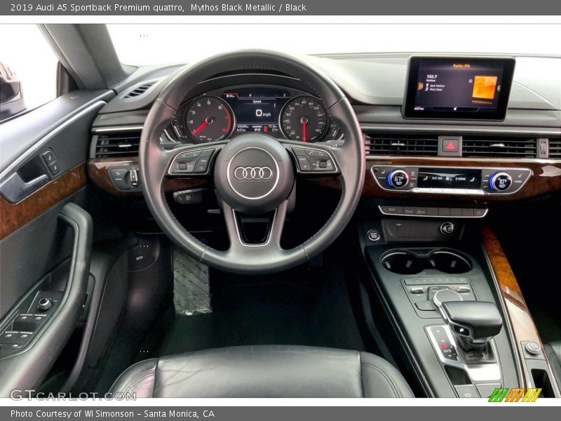 Dashboard of 2019 A5 Sportback Premium quattro