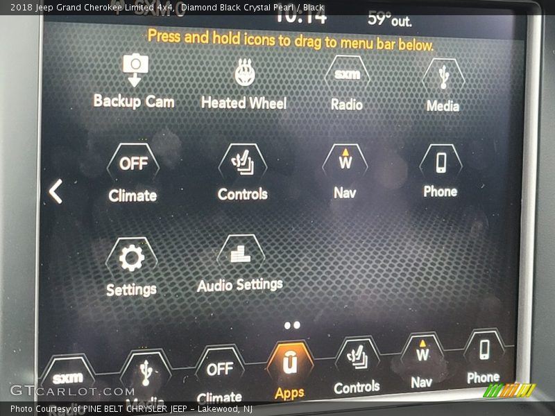 Diamond Black Crystal Pearl / Black 2018 Jeep Grand Cherokee Limited 4x4