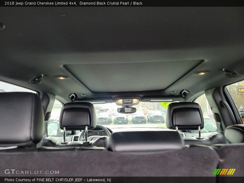 Diamond Black Crystal Pearl / Black 2018 Jeep Grand Cherokee Limited 4x4