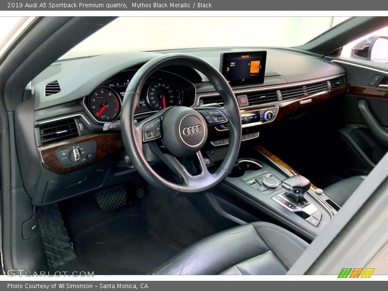  2019 A5 Sportback Premium quattro Black Interior
