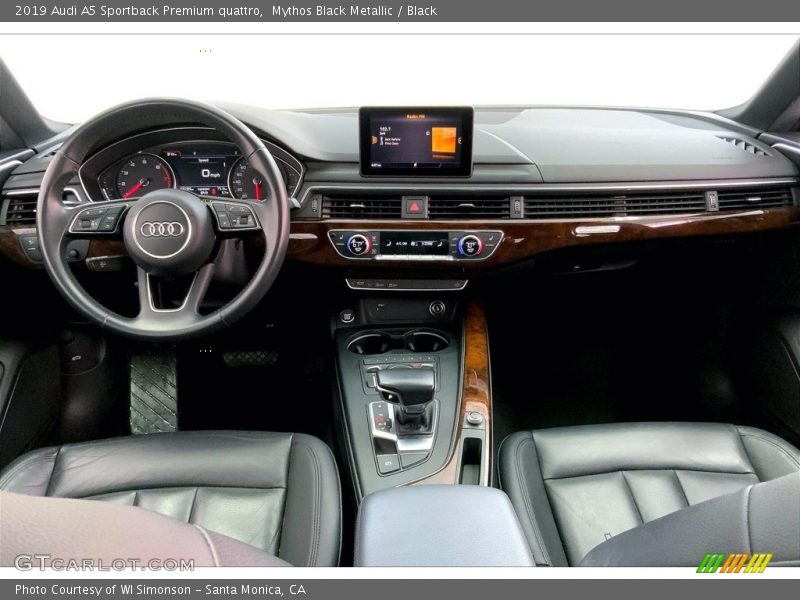 Dashboard of 2019 A5 Sportback Premium quattro
