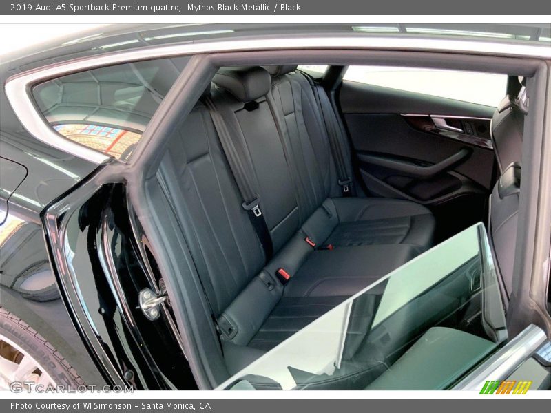 Rear Seat of 2019 A5 Sportback Premium quattro