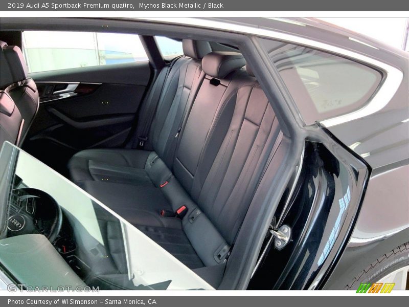 Rear Seat of 2019 A5 Sportback Premium quattro