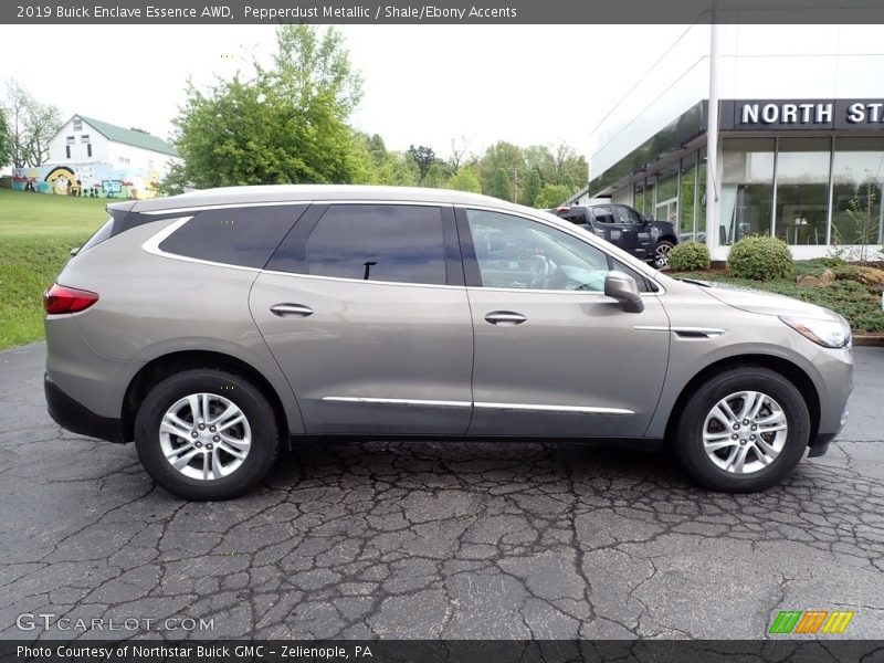 Pepperdust Metallic / Shale/Ebony Accents 2019 Buick Enclave Essence AWD