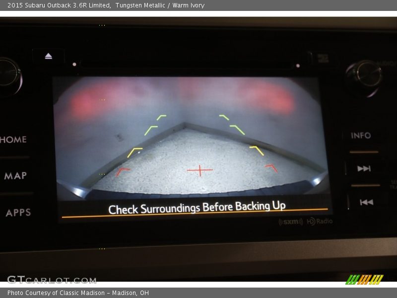 Controls of 2015 Outback 3.6R Limited