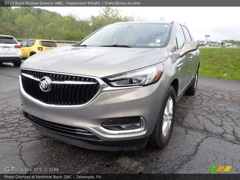 Pepperdust Metallic / Shale/Ebony Accents 2019 Buick Enclave Essence AWD