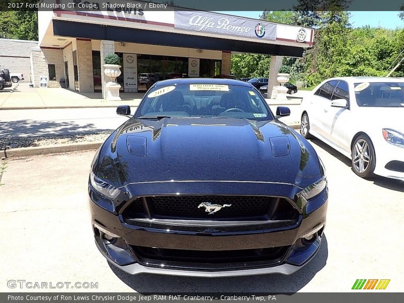 Shadow Black / Ebony 2017 Ford Mustang GT Coupe